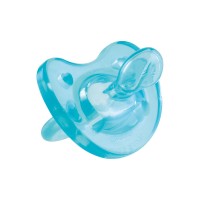 Ορθοδοντική Πιπίλα Physio Soft Σιλικόνη (0-6m) Σιέλ Chicco C60-02713-21