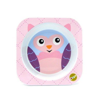 Παιδικό Μπωλ Φαγητού Owl Ροζ Oops (X30-40010-12) CHICCO
