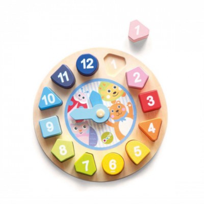 Ξύλινα Κυβάκια Το Ρολόι Μου 18m+ Oops X30-11021-00