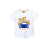 Παιδική Μπλούζα Για Αγόρι Λευκή Funky 121-305121-1