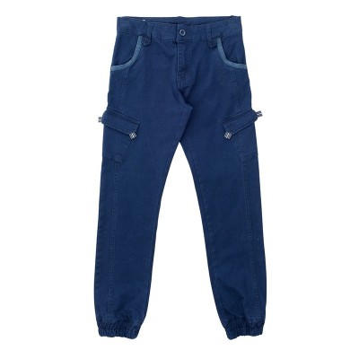 Παιδικό παντελόνι cargo για αγόρι μπλε 223-111102-2 Funky