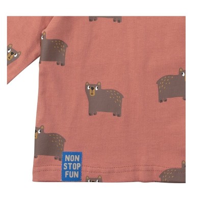 Βρεφική μπλούζα μακρυμάνικη για αγόρι redwood  223-806105-1 Funky