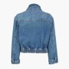 Παιδικό τζάκετ τζιν για κορίτσι μπλε 31G-2001AL-DENIM Losan