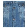 Παιδικό τζάκετ τζιν για κορίτσι μπλε 31G-2001AL-DENIM Losan
