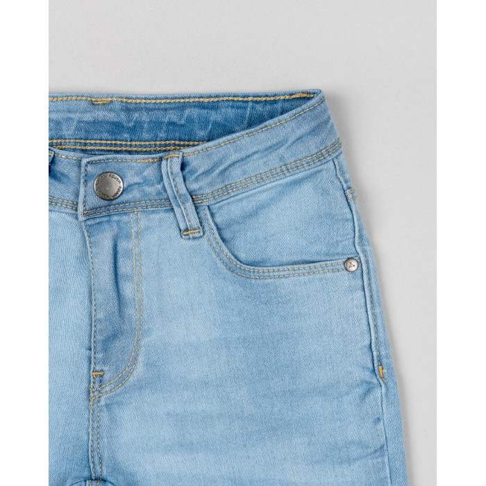 Παιδικό παντελόνι τζιν για αγόρι denim claro LKBAP0401-24016 Losan