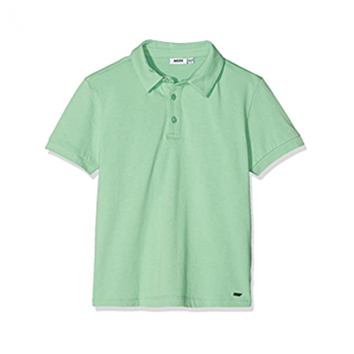 Παιδική μπλούζα κοντομάνικη πόλο για αγόρι πράσινο Mexx 24031