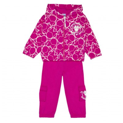 Βρεφικό/παιδικό σετ φόρμας φούτερ για κορίτσι Βιολετί 242-2016-870 Sprint