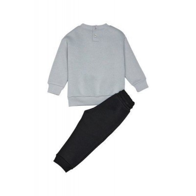 Βρεφικό/Παιδικό σετ φόρμας για αγόρι Γκρί 242-1010-160 Spint