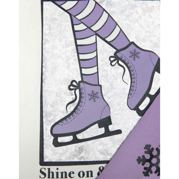 Βρεφικό/Παιδικό σετ κολάν-μπλούζα για κορίτσι offwhite 242-2034-133 Sprint