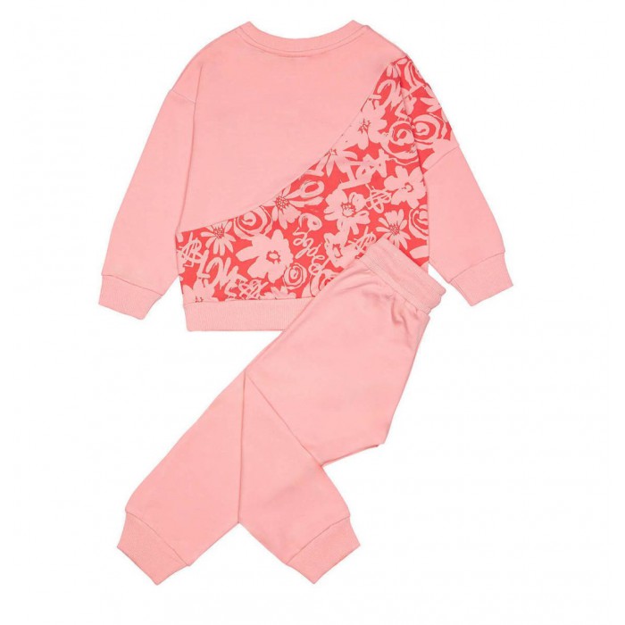 Παιδικό σετ φόρμας για κορίτσι ροζ 242-2003-454 Spint