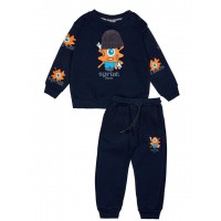 Βρεφικό/Παιδικό σετ φόρμας για αγόρι μπλε 242-1036-300 Spint