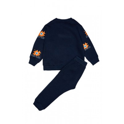 Βρεφικό/Παιδικό σετ φόρμας για αγόρι μπλε 242-1036-300 Spint