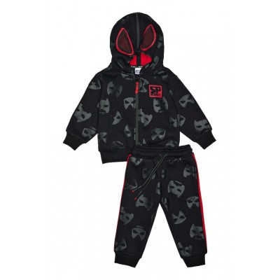 Βρεφικό/Παιδικό σετ φόρμας για αγόρι μαύρο 242-1024-200 Sprint