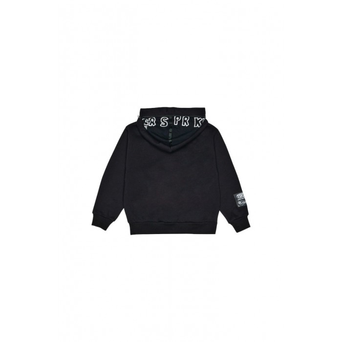 Παιδική ζακέτα για αγόρι μαύρη 242-3053-200 Sprint