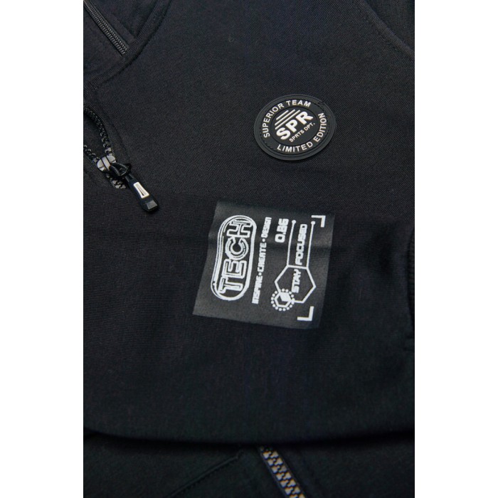 Παιδική ζακέτα για αγόρι μαύρη 242-3053-200 Sprint