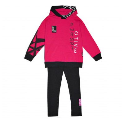 Παιδικό σετ κολάν φούτερ για κορίτσι Βιολετί 242-4008-870 Sprint