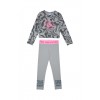 Παιδικό σετ με κολάν & crop top για κορίτσι γκρί 242-4002-160 Sprint