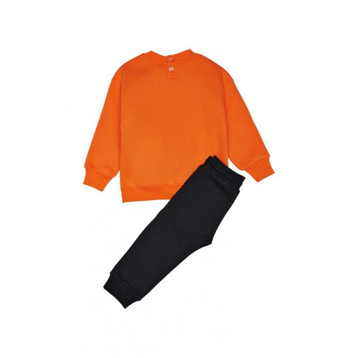Βρεφικό/Παιδικό σετ φόρμας για αγόρι πορτοκαλί 242-1004-710 Spint