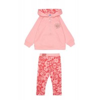 Παιδικό σετ κολάν-μπλούζα για κορίτσι ροζ 242-2004-454 Spint