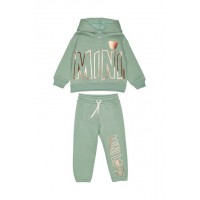 Βρεφικό/Παιδικό σετ φόρμας για κορίτσι μέντα 242-2009-542 Sprint