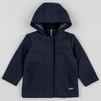 Παιδικό παλτό με κουκούλα για αγόρι Navy LKBAP0101-23002 Losan