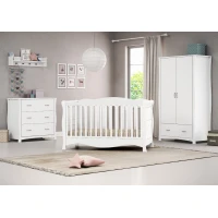 Σύνθεση Βρεφικού Δωματίου Oxford 590245-590243-590234 (βρεφική κούνια, βρεφική σιφονιέρα αλλαξιέρα, βρεφική ντουλάπα) Casababy Oxford 3 τεμάχια