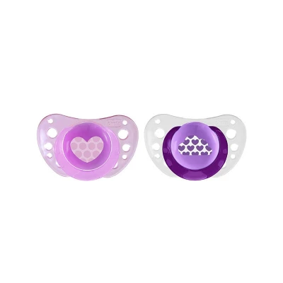 Πιπίλα Σιλικόνης physio air ροζ 6-16M+ Chicco C20-75032-11 (2τμχ)