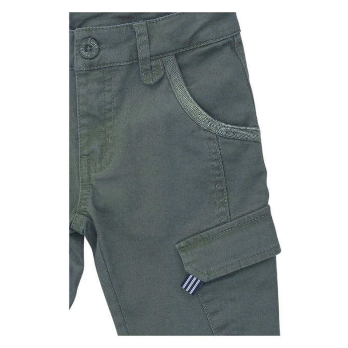 Παιδικό παντελόνι cargo για αγόρι χακί 223-311104-2 Funky