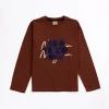 Παιδική μπλούζα μακρυμάνικη για αγόρι muse brown 224-106119-1 Funky Παιδική μπλούζα μακρυμάνικη για αγόρι muse brown 224-106119-1 Funky