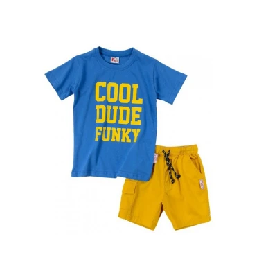 Παιδικό Σετ Για Αγόρι Μπλε/Κίτρινο Funky 120-303102-1