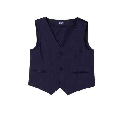 Παιδικό γιλέκο για αγόρι μπλε navy 46468-00-J679-3854 IDO