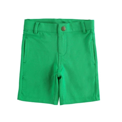 Παιδική βερμούδα slim fit για αγόρι πράσινη 442600-5156 I DO