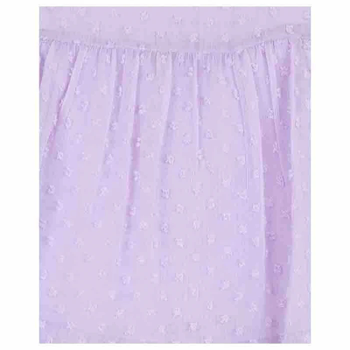 Βρεφικό φόρεμα για κορίτσι λιλά 318-7797AL-LILAC Losan
