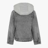 Παιδικό τζάκετ τζιν γκρί 31F-2001AL-GREY DENIM Losan