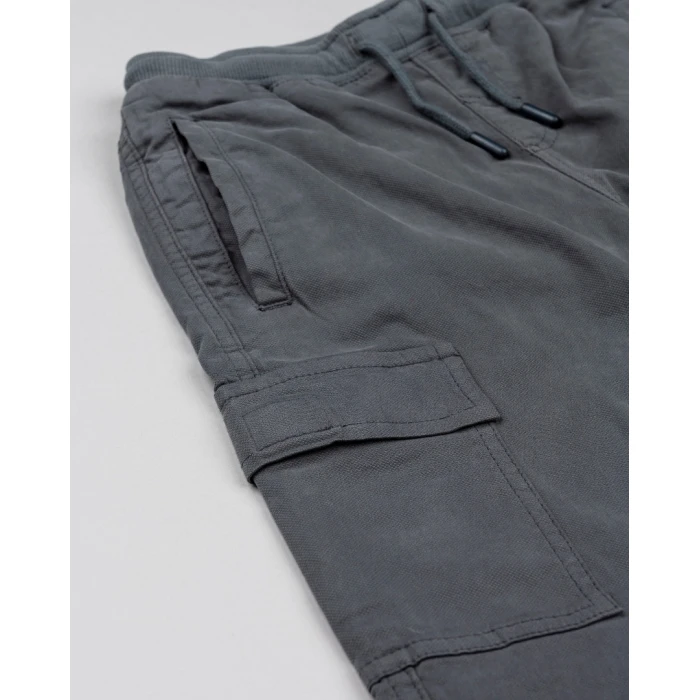 Παιδικό παντελόνι cargo για αγόρι gris oscuro LJBAP0601-24013 Losan